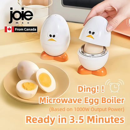 Eggy Express™: The Microwave Egg Cooker for Perfect Eggs in Minutes