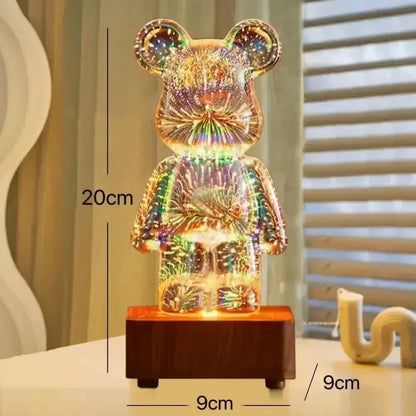 TwinkleBear's Dreamland: The Magical 3D LED Projector with Colour-Changing Fireworks & Calming Nebula